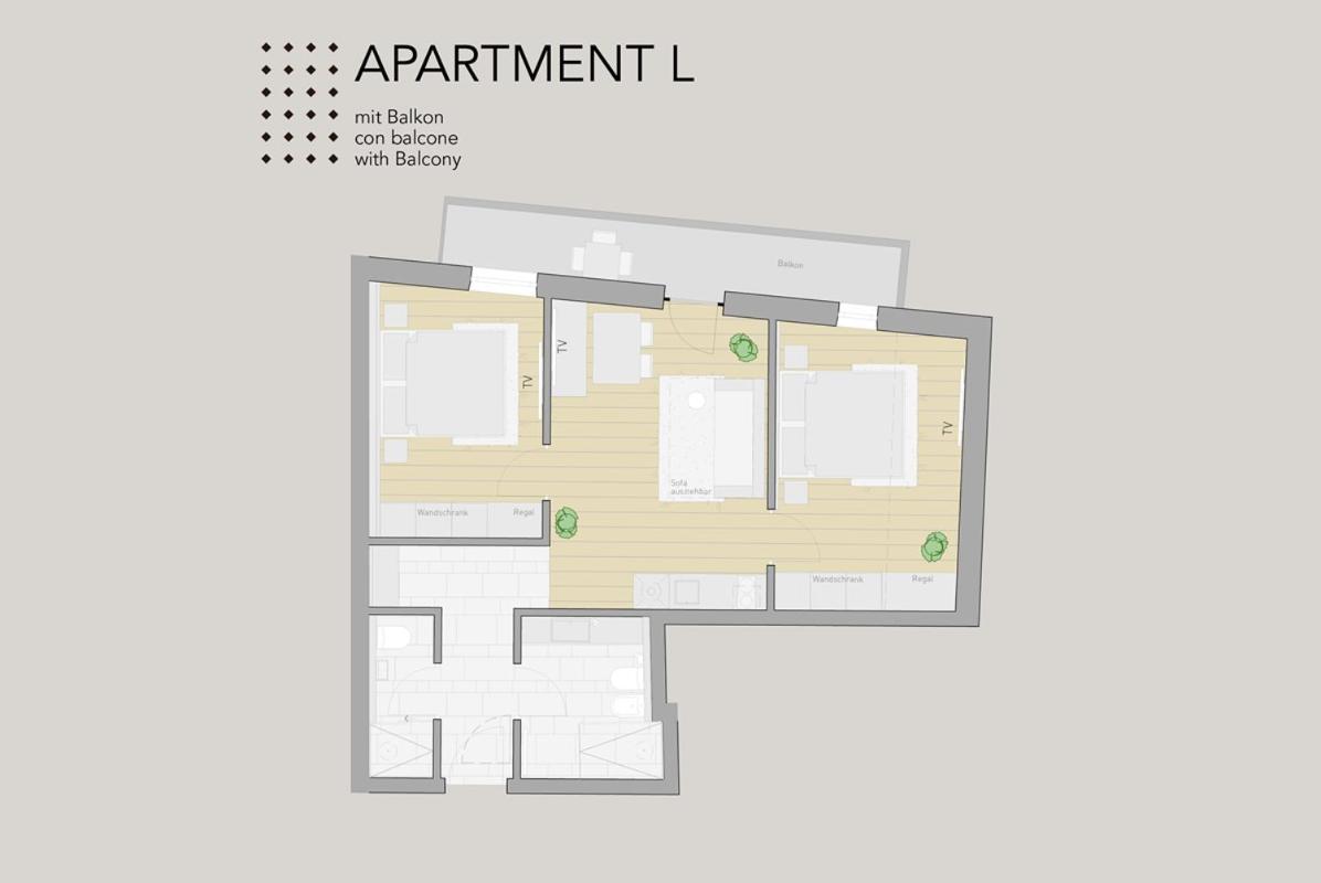 Hofergut Suites & Apartments Riscone Værelse billede